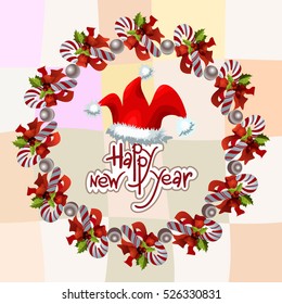 Christmas Greeting Card. Vector New Year posters. Merry Christmas banners