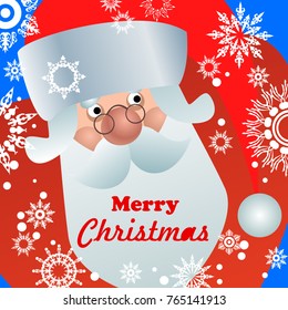 Christmas Greeting Card. Vector New Year posters. Merry Christmas banners