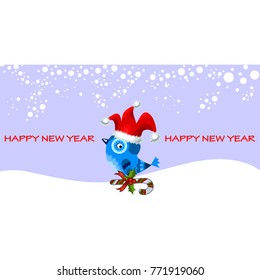 Christmas Greeting Card. Vector New Year posters. Merry Christmas banners