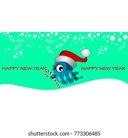Christmas Greeting Card. Vector New Year posters. Merry Christmas banners
