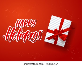  Christmas greeting card. Xmas vector background. Hand drawn calligraphy. concept handwritten happy holidays