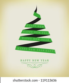 Christmas Greeting Card/Merry Christmas /Christmas tree and background
