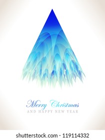 Christmas Greeting Card/Merry Christmas /Christmas tree and background