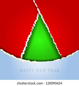 Christmas Greeting Card/Merry Christmas /Christmas tree and background