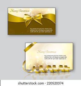 Christmas Greeting Cards. Could be used for Birthdays, Weddings, Thank You Cards and Invitations.