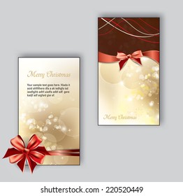 Christmas Greeting Cards. Could be used for Birthdays, Weddings, Thank You Cards and Invitations.