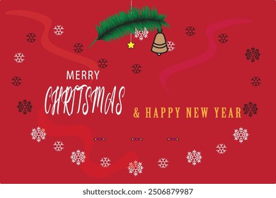 Christmas greeting cards depict the mood