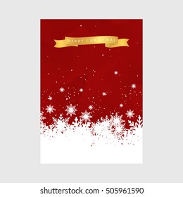 Christmas greeting cards template