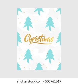 Christmas greeting cards template