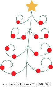 Christmas Greeting design for print or use as poster, card, flyer or T Shirt