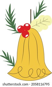 Christmas Greeting design for print or use as poster, card, flyer or T Shirt