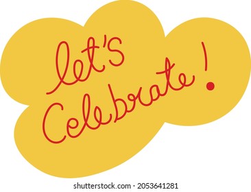 Christmas Greeting. Christmas handmade vector design for print or use as poster, card, flyer or T Shirt