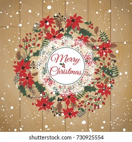 Christmas greeting. poster