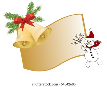 christmas greeting - vector