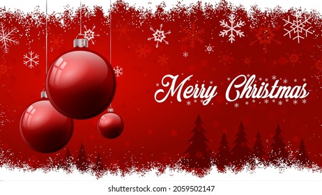 Christmas greetings background. Holidays Card. Merry Christmas Type