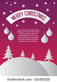 Weihnachtsgrußkarte