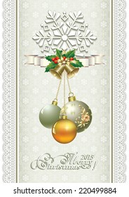 Christmas greetings card