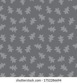 Navidad Gris Holiday fondo de patrón sin fisuras para gráficos de sitios web, textiles de moda