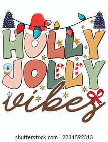 Weihnachtsbaum Typografie Vector T-Shirt Design