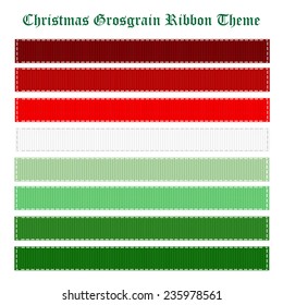 Christmas Grosgrain Ribbons