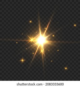 Christmas guiding star. For your vector illustrations.