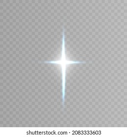 Christmas guiding star. For your vector illustrations.