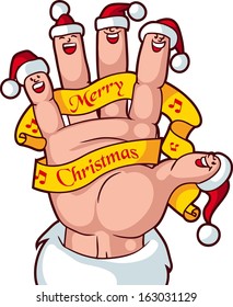 Christmas Hand