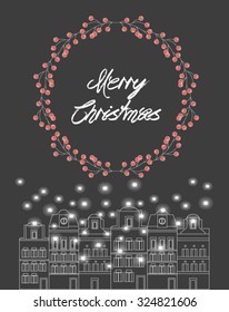Christmas hand draw