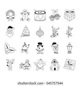 Christmas Hand Drawn Doodles 3