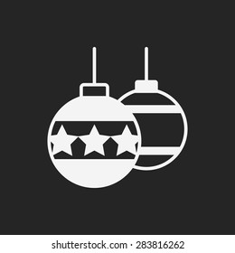 Christmas hanging icon