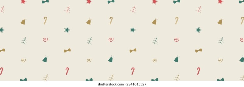 Christmas and Happy New Year background. Modern color design.