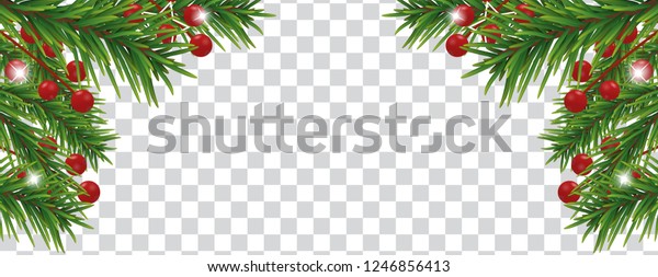 Christmas Happy New Year Banner Christmas Stock Vector ...