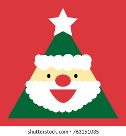 Christmas and Happy New Year, cute snowman Vector illustrations Suitable for greeting cards.Picture Books. Festival celebrations