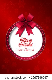 Christmas and happy New Year Holiday's Background/vector illustration.