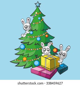 Christmas hares