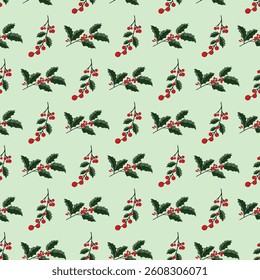 Christmas Harmony Seamless Vector Pattern Design