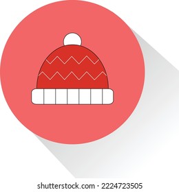 Christmas hat, can be used for icons
