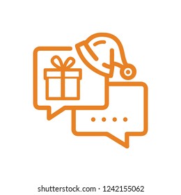Christmas Hat Chat icon