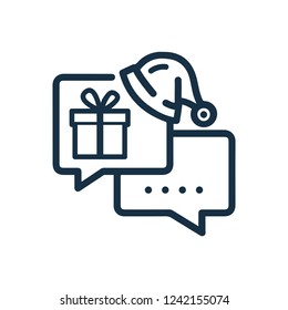 Christmas Hat Chat icon