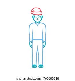 christmas hat design 