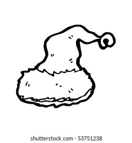 christmas hat drawing