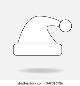 christmas hat icon