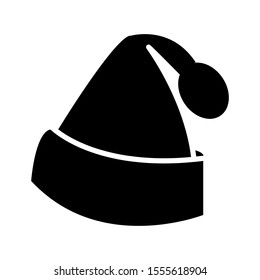 Christmas hat image icon vector design template