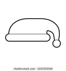 christmas hat isolated icon