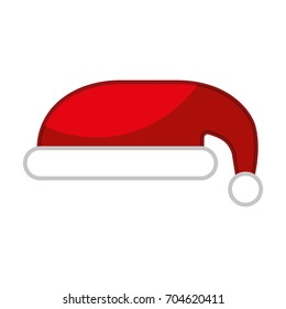 christmas hat isolated icon