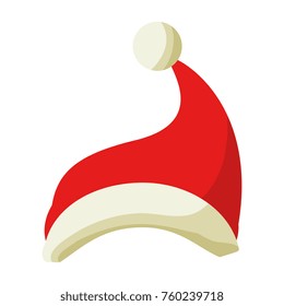 christmas hat isolated icon