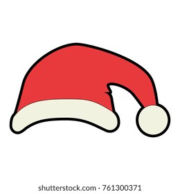 christmas hat isolated icon