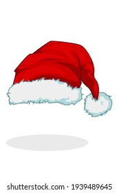 A Christmas hat Santa Claus illustration