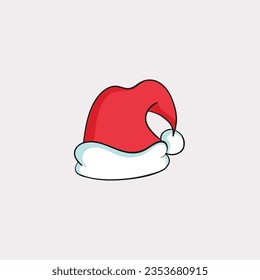 Sombrero de Navidad, vector de sombrero santa claus