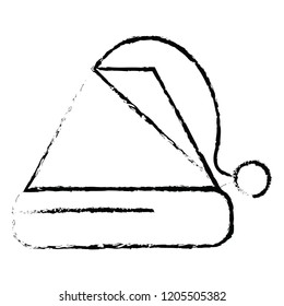 Christmas hat vector icon